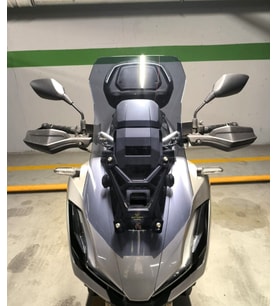 MOTOCAM Honda Adv 350 Ön Cam 2023-2026 Model 60cm Füme Renkli 4mm ORTA BOYLU