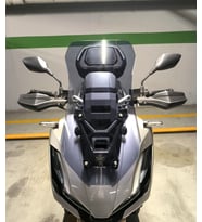 MOTOCAM Honda Adv 350 Ön Cam 2023-2026 Model 60cm Füme Renkli 4mm ORTA BOYLU