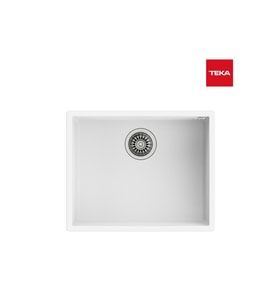 Teka Square 50.40 Tg White Granit Eviye (Beyaz)