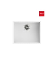 Teka Square 50.40 Tg White Granit Eviye (Beyaz)