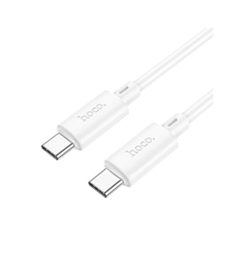 Hoco. X88 1M 60W Type-C to Type-C PD Hızlı Şarj Data Kablosu - Beyaz