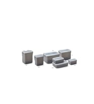 TUPPERWARE DÜZENLİ KAPLAR SAKLAMA GRİ SET ESC