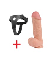 X-men 22 Cm Realistik Belden Bağlamalı Penis