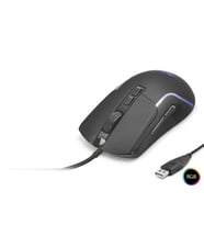 Mouse Optik 1200–2400 Dpi Usb Rgb - Siyah GM170B/LA