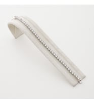 3.5mm Taşlı Su Yolu Gümüş Bileklik