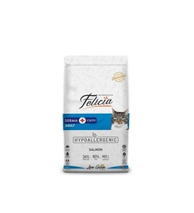 Felicia Hypoallergenic Somonlu Düşük Tahıllı Yetişkin Kedi Maması 2kg