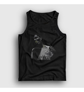Presmono Unisex Siyah Tease ASAP Rocky Atlet 153107tt