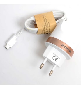 Zore Tiger 2000 Mah 2 in 1 Micro Ev Şarj Seti (Beyaz)