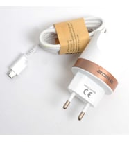 Zore Tiger 2000 Mah 2 in 1 Micro Ev Şarj Seti (Beyaz)