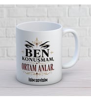 Kişiye Özel Motivasyon Tasarımlı İnanırsan Yaparsın İsimli Seramik Kupa