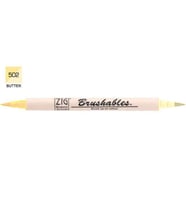 Zig Brushables 2 Renk Tonu Fırça Uçlu Marker Kalem 502 Butter 