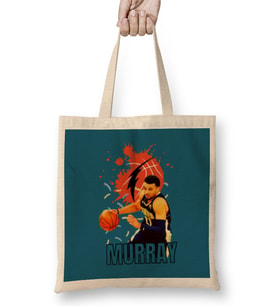 Jadon Sancho- Vintage Retro Rainbow Style Bez Çanta Uzun Saplı