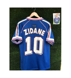 Fransa Milli Takımı 98 Dünya Kupası Zinedine Zidane Nostalji Forması