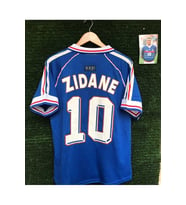 Fransa Milli Takımı 98 Dünya Kupası Zinedine Zidane Nostalji Forması (Mavi)