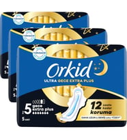 Gece Ekstra Plus (Boy 5) 5 Adet Hijyenik Ped 3lü paket