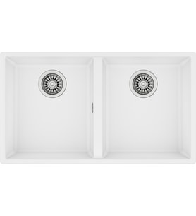 TEKA Square 760 TG Beyaz Tezgah Altı Granit Eviye 115260028