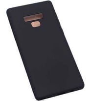 Jopus Galaxy Note 9 ile Uyumlu Soft Oil  Silikon Kılıf Siyah