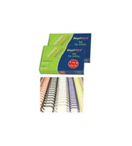 Mapiwire Spiral Tel 3:1 Aralık 60 - 75 Yaprak 7/16 Beyaz (100 Lü Paket)