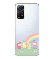 Redmi Note 12 Pro 4G Uyumlu Teletubbies Desenli Şeffaf Telefon Kılıfı