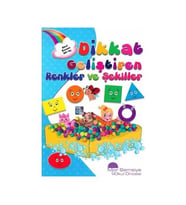 Dikkat Geliştiren Renkler ve Şekiller - Kolektif - Mor Şemsiye Yayınları