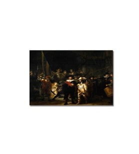 DBSanatevi Rembrandt - The Night Watch Tablo 40 X 60 Cm