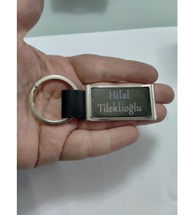 ÇELİK-KALİTELİ KİŞİYE ÖZEL İSİM YAZILI ANAHTARLIK NO:98
