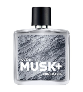 AVON Musk+Mineralis  EDT 75 ml Erkek Parfümü