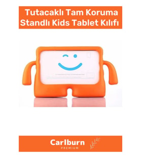 Özel Üretim Apple Ipad 7. 8. 9. Nesil 10.2 Inç Yumuşak Dokulu Tutacaklı Tam Koruma Standlı Kids