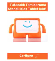 Özel Üretim Apple Ipad 7. 8. 9. Nesil 10.2 Inç Yumuşak Dokulu Tutacaklı Tam Koruma Standlı Kids
