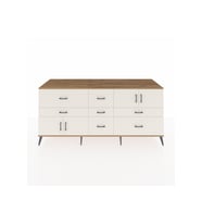 Kronos Konsol 3 Raflı 7 Çekmeceli 4 Kapaklı 220x59x99 Çam-Aytaşı/Aytaşı