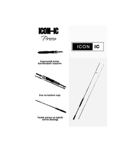 ICON-IC Proxi 802M 240cm 3-25gr 2P Karbon Spin Olta Kamışı