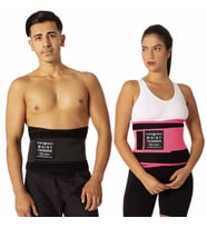 Termal Sauna Kemer Bel Korsesi Neopran Zayıflama Kemeri Terleme Kemeri (Pembe)