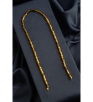 Hematit Doğal Taş Parlak Gold Altıgen Kesim 4x4mm Dizi