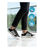 Walkway 2060 Elva M Siyah-Beyaz-Siyah Erkek Spor Ayakkabı