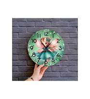 bilge Tasarım Çocuk Odası Duvar Saati 30 x 30 CM (Karışık)