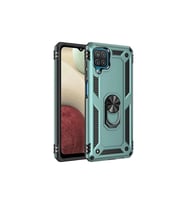 Galaxy A22 Kılıf Sofya Yüzüklü Kapak - Yeşil