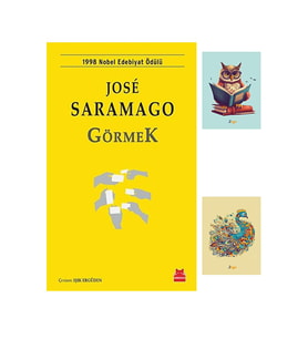 Görmek 9786052981320 - Jose Saramago - Kırmızı Kedi (2 NOT DEFTERLİ) (Renksiz)