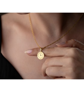 pırlanta kolye kişiye özel saat özel an kolyesi zaman kolye.rose.gold.rodaj Saat