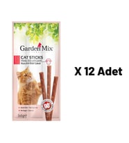 Gardenmix Kuzu Etli Kedi Stick Ödül 3x5g 12'li