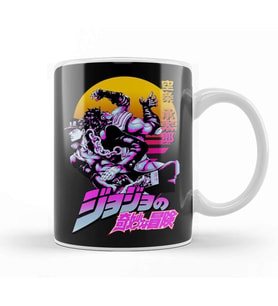 Jotaro Kujo 018 Kupa Bardak Porselen