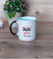 Diyaliz Teknikeri Kupa Bardak Sihirli Fotoğraflı Diyaliz Teknikerine Hediye
