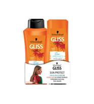Gliss Sun Protect Koruyucu Şampuan 360 Ml + Saç Kremi 360 Ml