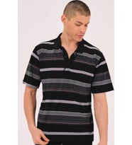 T0734 DEWBERRY ERKEK T-SHIRT-SİYAH