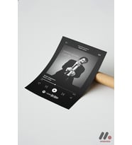 Kişiye Özel Müzik Çalar Temalı Poster, Çerçevesiz Yüksek Kalite Duvar Afişi