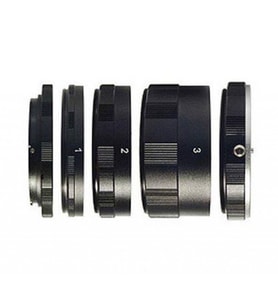 SONY ALPHA MAKİNELER İÇİN MAKRO UZATMA TÜPÜ (Siyah)