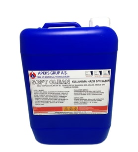 SOFT CLEAN Kullanıma Hazır Güçlü El ve Vücut Temizleme Sıvısı - 5 Kg