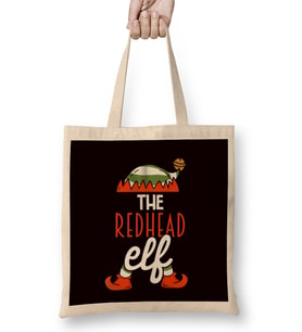 The Redhead Elf Ginger Red Haired Red Head Irish Bez Çanta Uzun Saplı