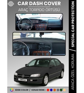 OPEL OMEGA (1993-2003) Torpido Örtüsü Ön Göğüs Torpido Koruma Birebir Uyum Kaymaz Özel Kesim