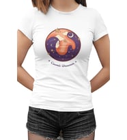 Cosmic Dreamer Beyaz Kadın Tshirt