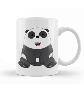 Panda Bear 03 Kupa Bardak Porselen